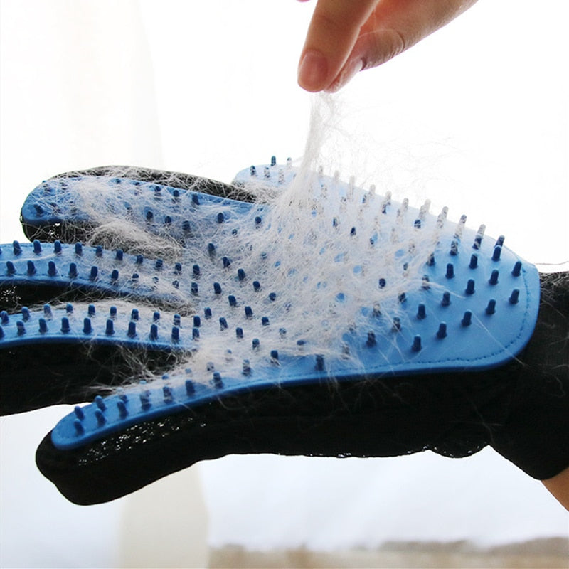 Soft Silicone Cat deshedding Hair Gloves